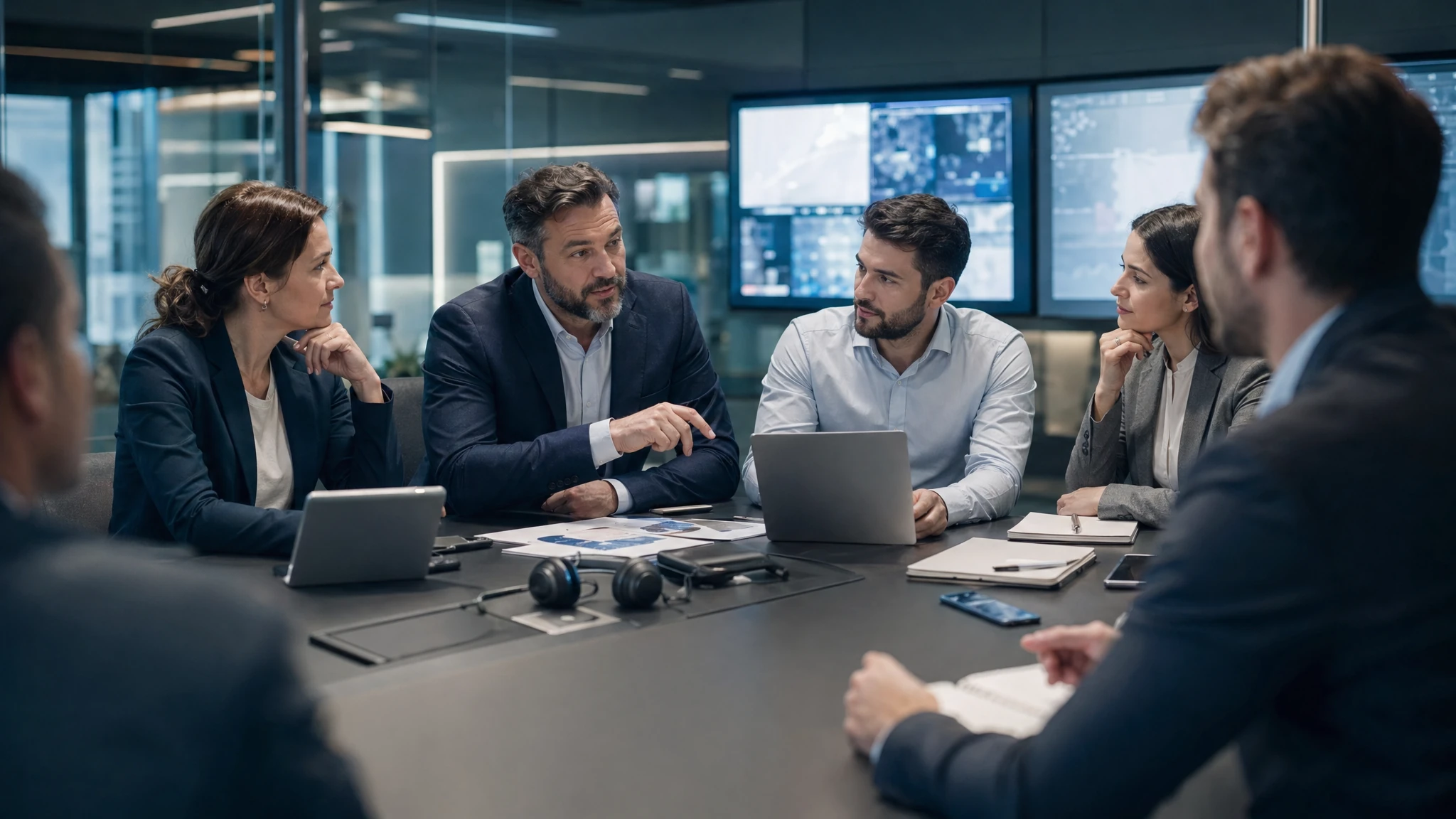 Responsable técnico revisando dominios, DNS y servicios cloud en entorno empresarial